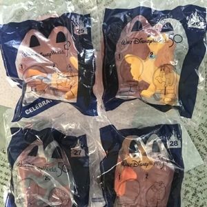 Lot Of 4 2021 McDONALD'S DISNEY WORLDs 50
